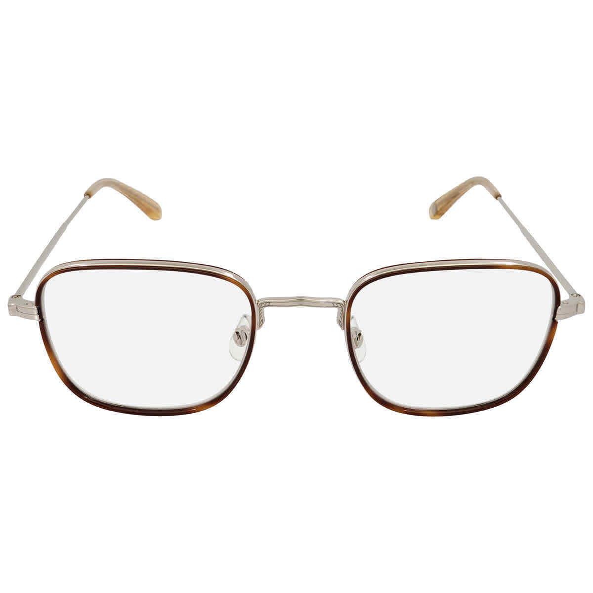 Garrett Leight Preston Demo Square Ladies Eyeglasses 3045 Sit-s-b 48