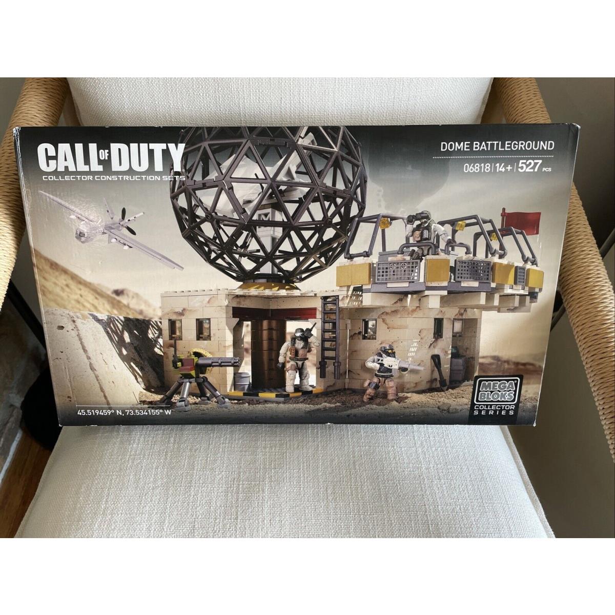 2013 Mega Bloks Collector Series Call Of Duty Dome Battleground Set 06818