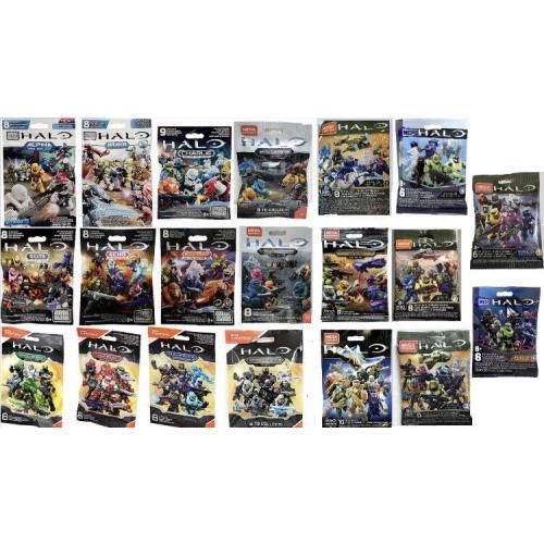 7 Mega Halo Dawn Ark Maverick Foxtrot Warrior Stormbound Series