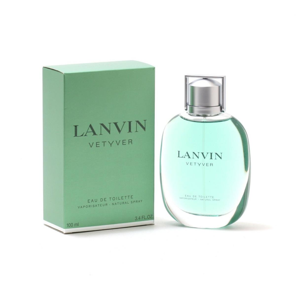 Vetyver by Lanvin 3.4 Fl oz Eau de Toilette Spray For Men