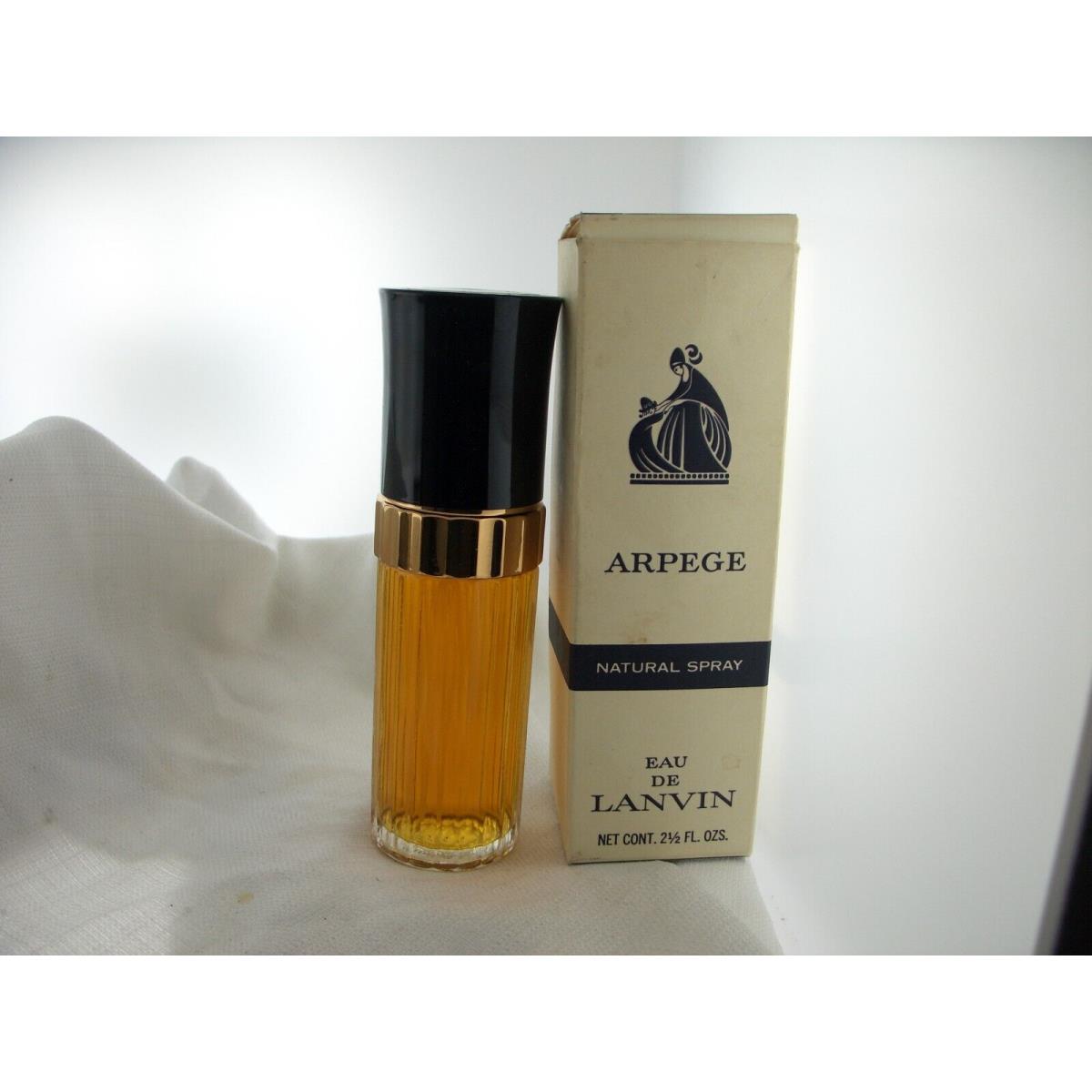 Lanvin Vintage Arpege Eau DE Lanvin Natural Spray 2 1/2 OZ