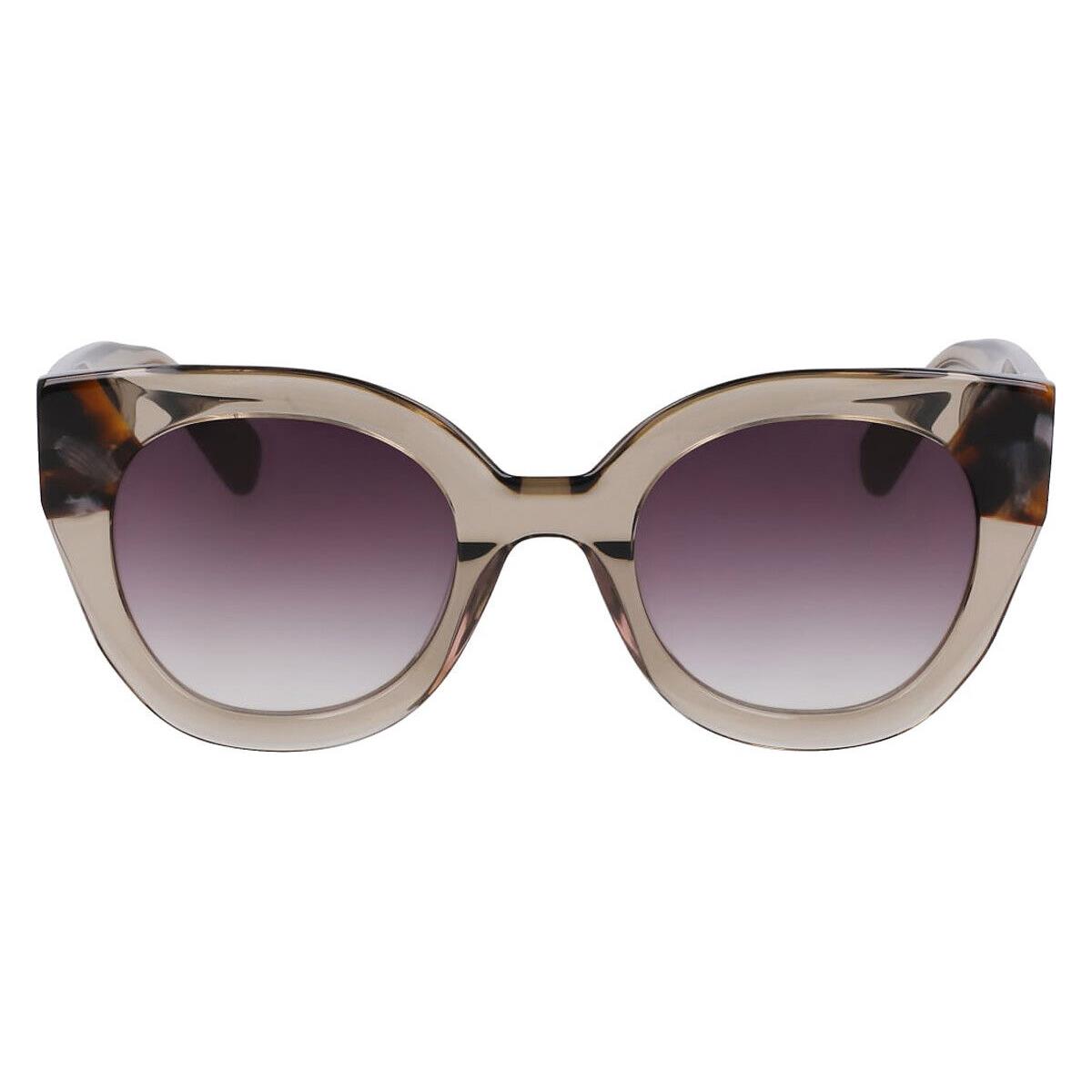 Longchamp LO750S Sunglasses Women Olive/havana 49mm