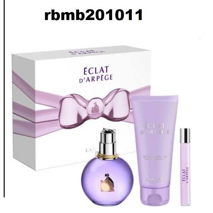 Eclat D`arpege by Lanvin 3 PC Set Edp Spray For Women