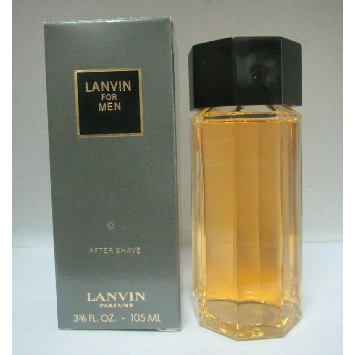 Vintage Lanvin For Men 3 3/5 Fl oz/105 ml After Shave Rare