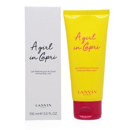 CS A Girl In Capri/lanvin Body Lotion 3.3 Oz 100 Ml W