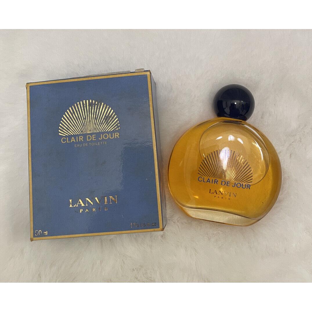 Clair de Jour Eau de Toilette Lanvin Paris 50 ml Vintage Rare