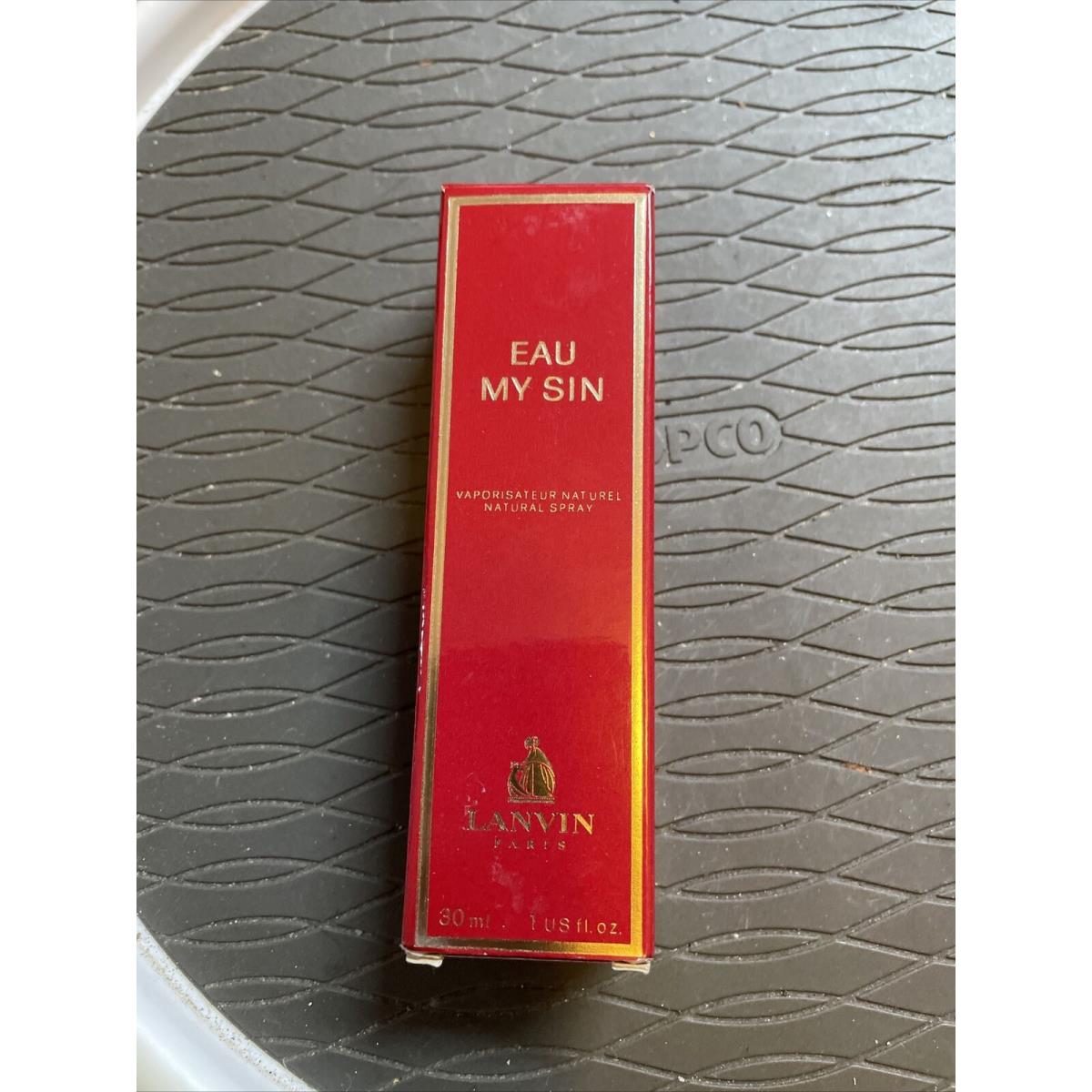 Lanvin Eau MY Sin 30ML Edt Spray Nos a380