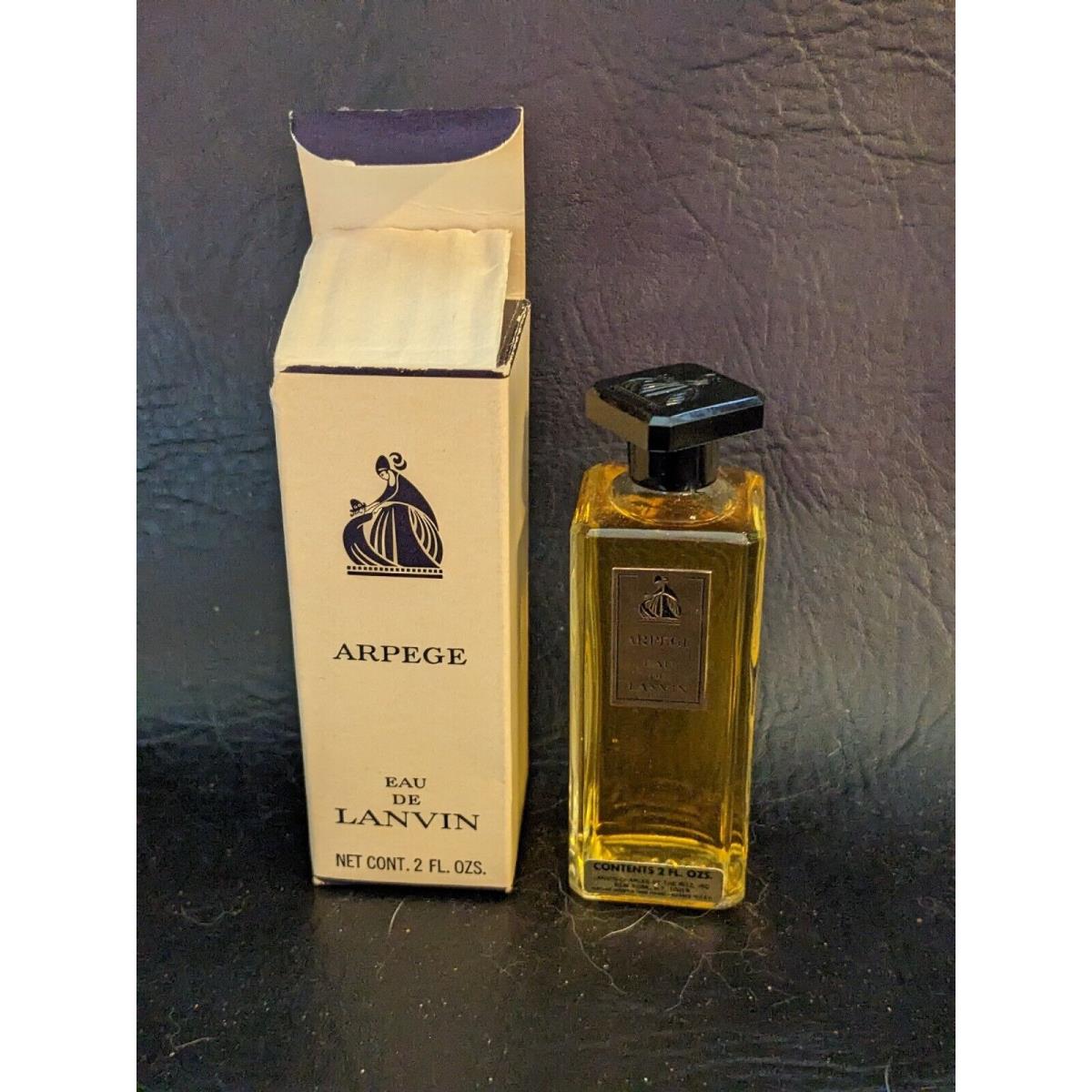 Vintage Arpege Eau De Lanvin Ritz No 818 2 Fl Oz Full Box