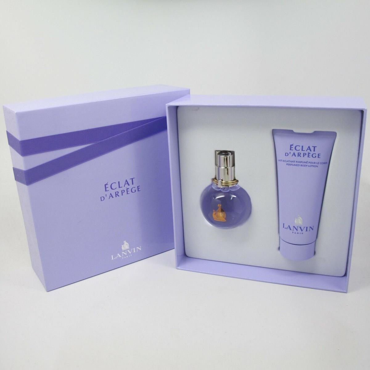 Eclat D`arpege by Lanvin 2 Pc Set: 50 ml/1.7 oz Edp Spray 3.3 oz Body Lotion