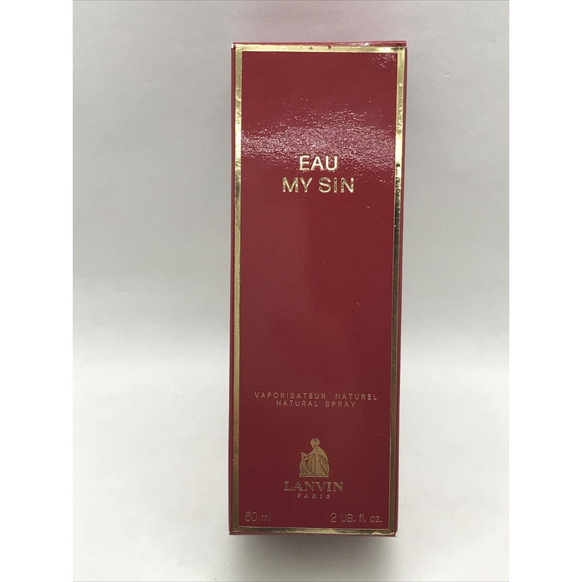 Vintage Eau MY Sin by Lanvin 60 ml/2.0fl. oz Eau de Toilette Spray