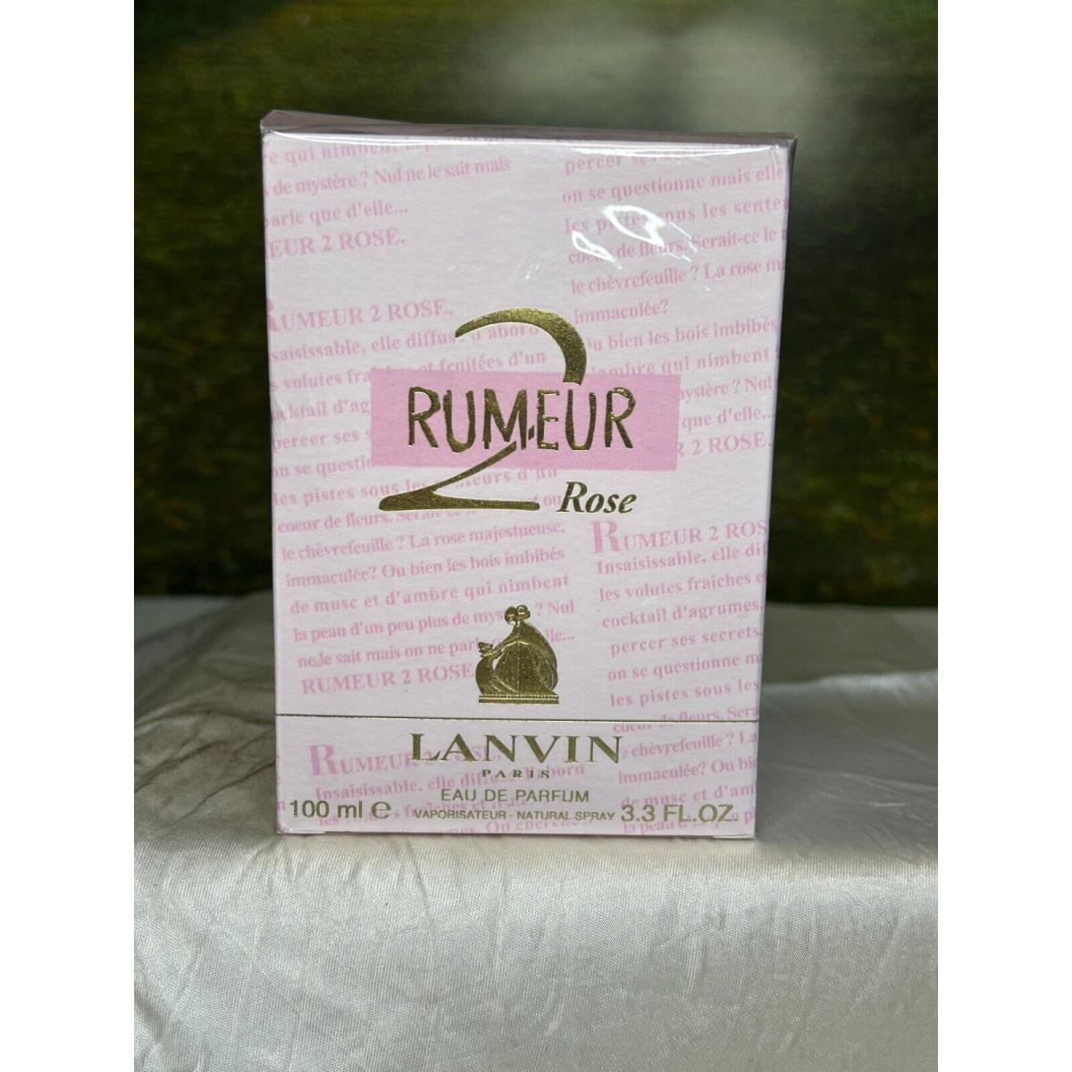 Lanvin Rumeur 2 Rose 100ML Edp Spray