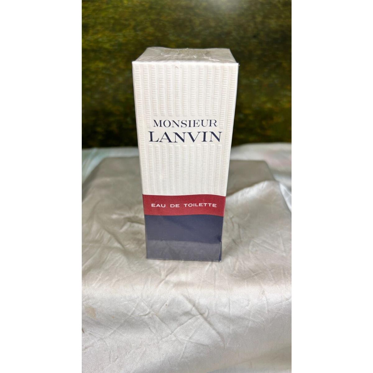 Monsieur Lanvin Edt 4 FL OZ Fluid