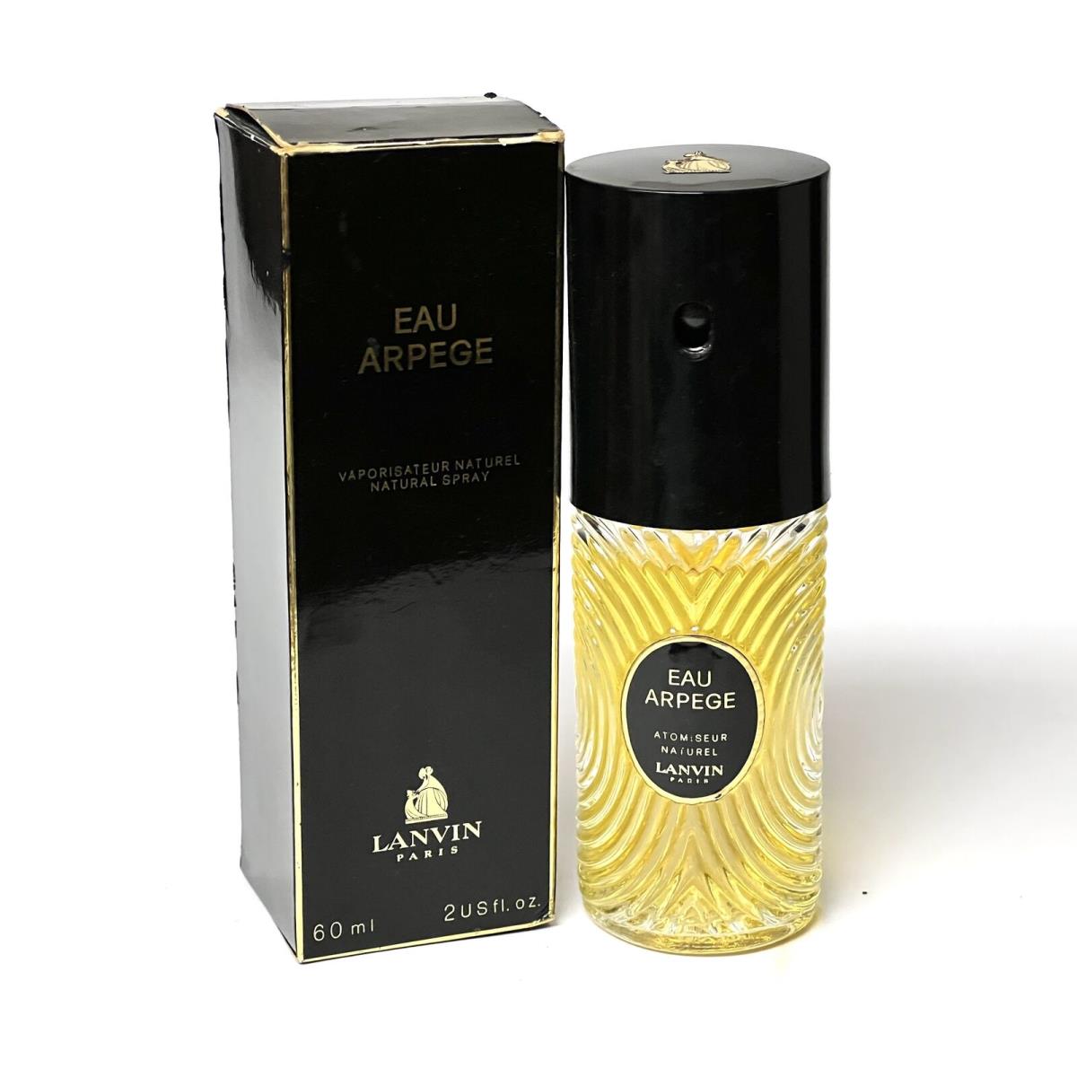 Eau Arpege For Women Lanvin Eau de Toilette Spray 2 oz / 60 ml Vintage As Shown