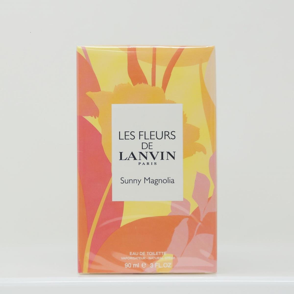 Lanvin Les Fleurs De Sunny Magnolia Eau de Toilette For Women 3.0oz Spray