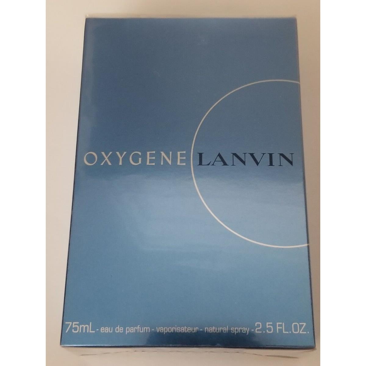 Oxygen by Lanvin Eau de Parfum Spray 75 Ml. 2.5 FL OZ