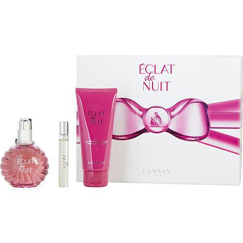 Eclat De Nuit By Lanvin Edp Spray 3.3 Oz Lotion 3.4 Oz Edp Spray Mini