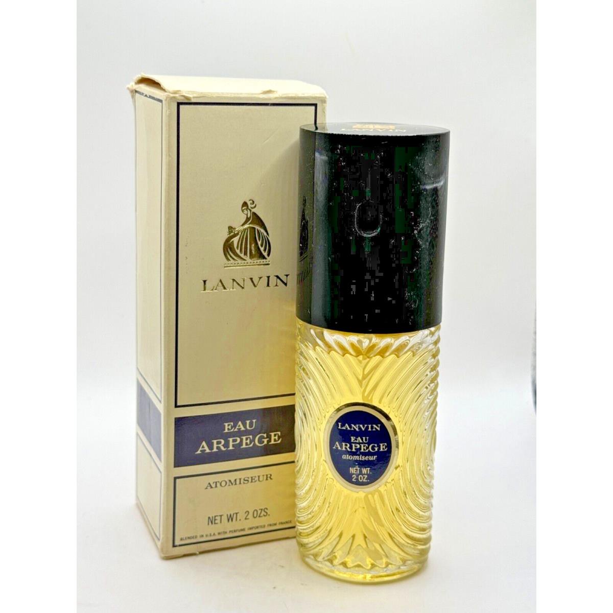 Eau Arpege BY Lanvin 60ML Classic Cologne Spray