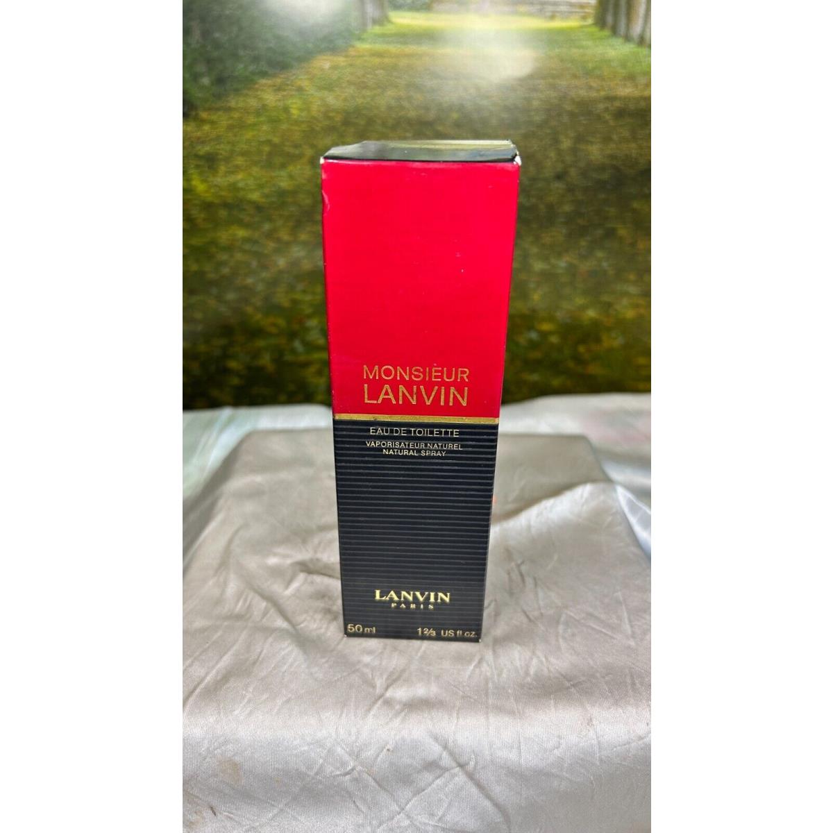 Monsieur Lanvin Edt 50ML Spray