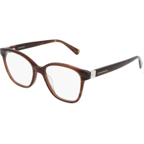 Longchamp LO2677 705 Striped Bronze Eyeglasses 54mm with Longchamp Case