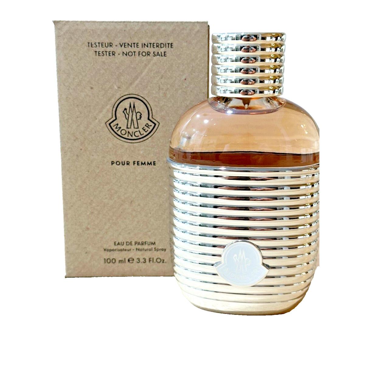 Moncler Pour Femme Eau De Parfum Spray 3.3oz. Tester/boxed