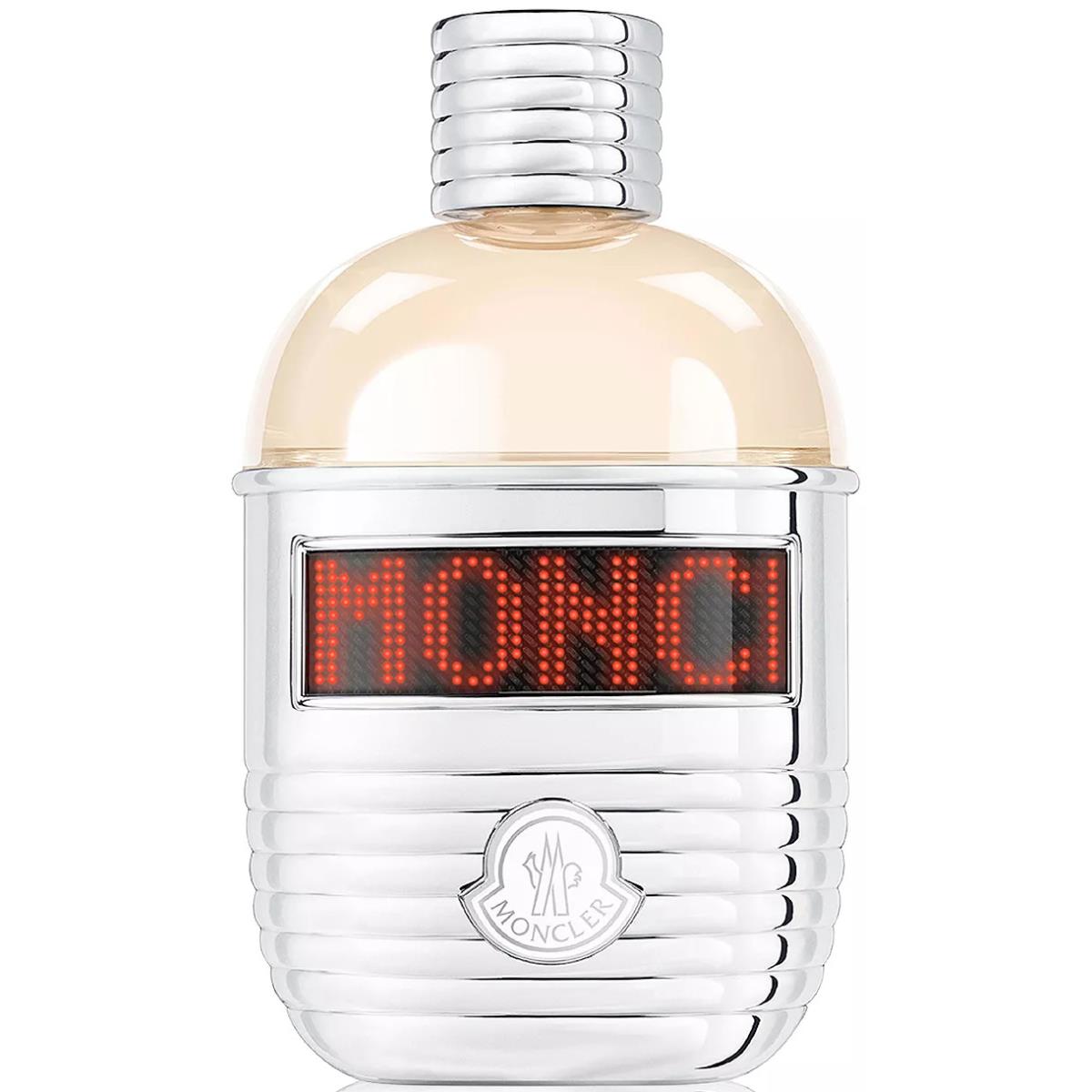 Pour Femme by Moncler Womens Edp Spray Refillable with Led Screen 5 oz 150ml