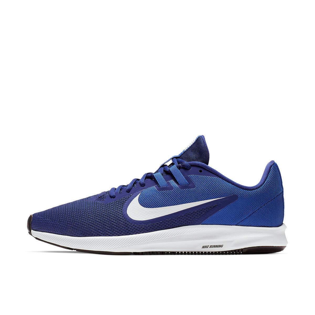 Nike Men`s Downshifter 9 Running Shoe Deep Royal Blue/white-game Royal Size 10 - Deep Royal Blue/White - Game Royal