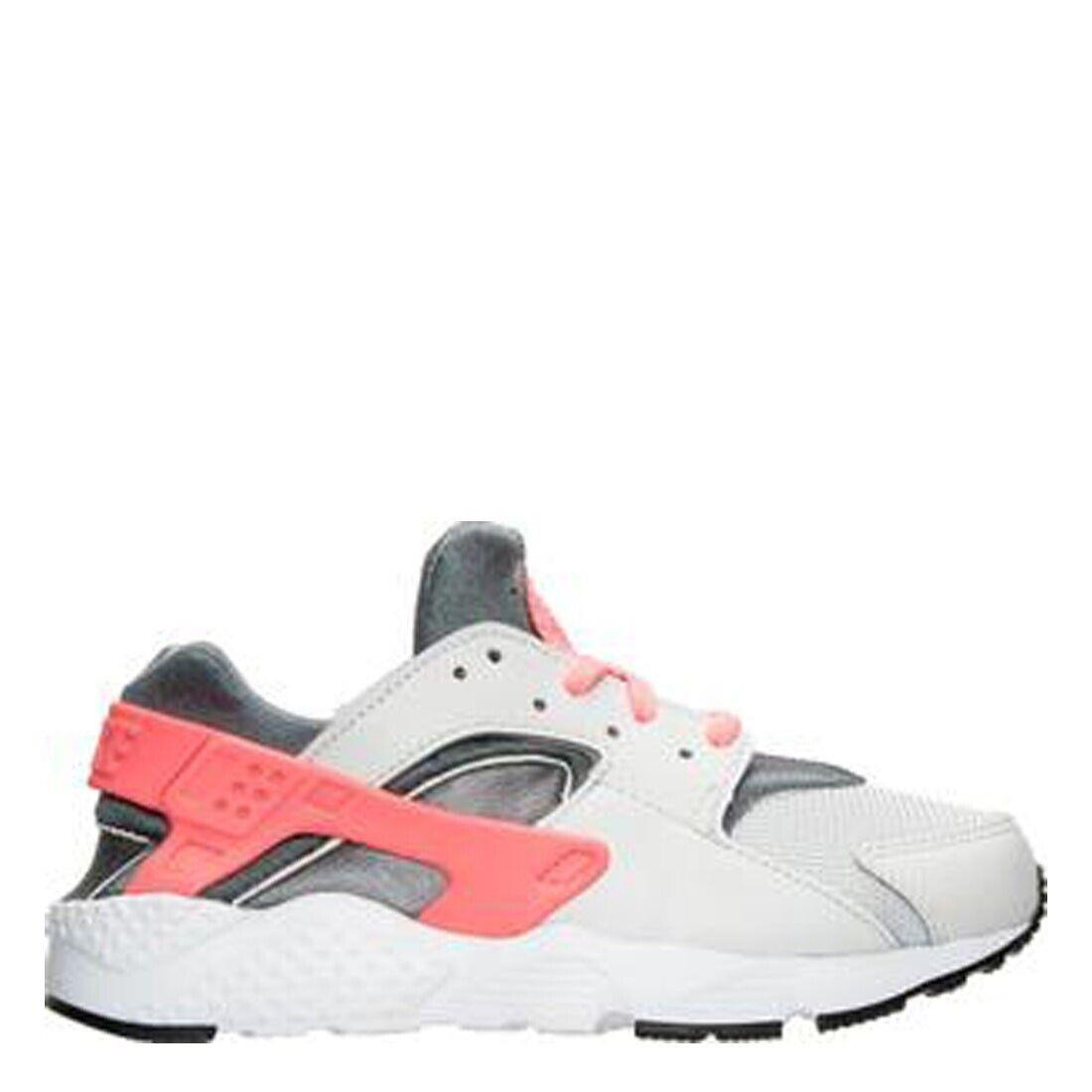 Nike Huarache Run PS Pure Platinum Lava Glow 704951010 Kid 13 - Gray