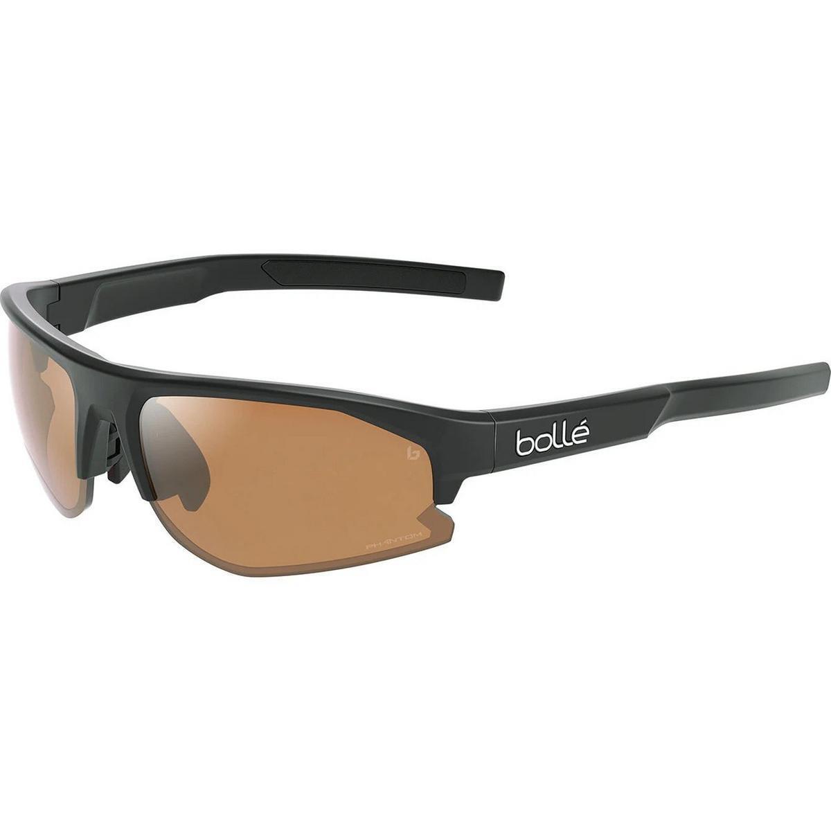 Bolle Bolt 2.0 Sunglasses Black Matte Phantom Brown Red Photochromic - Black Matte, Frame: Black Matte, Lens: Phantom Brown Red Photochromic