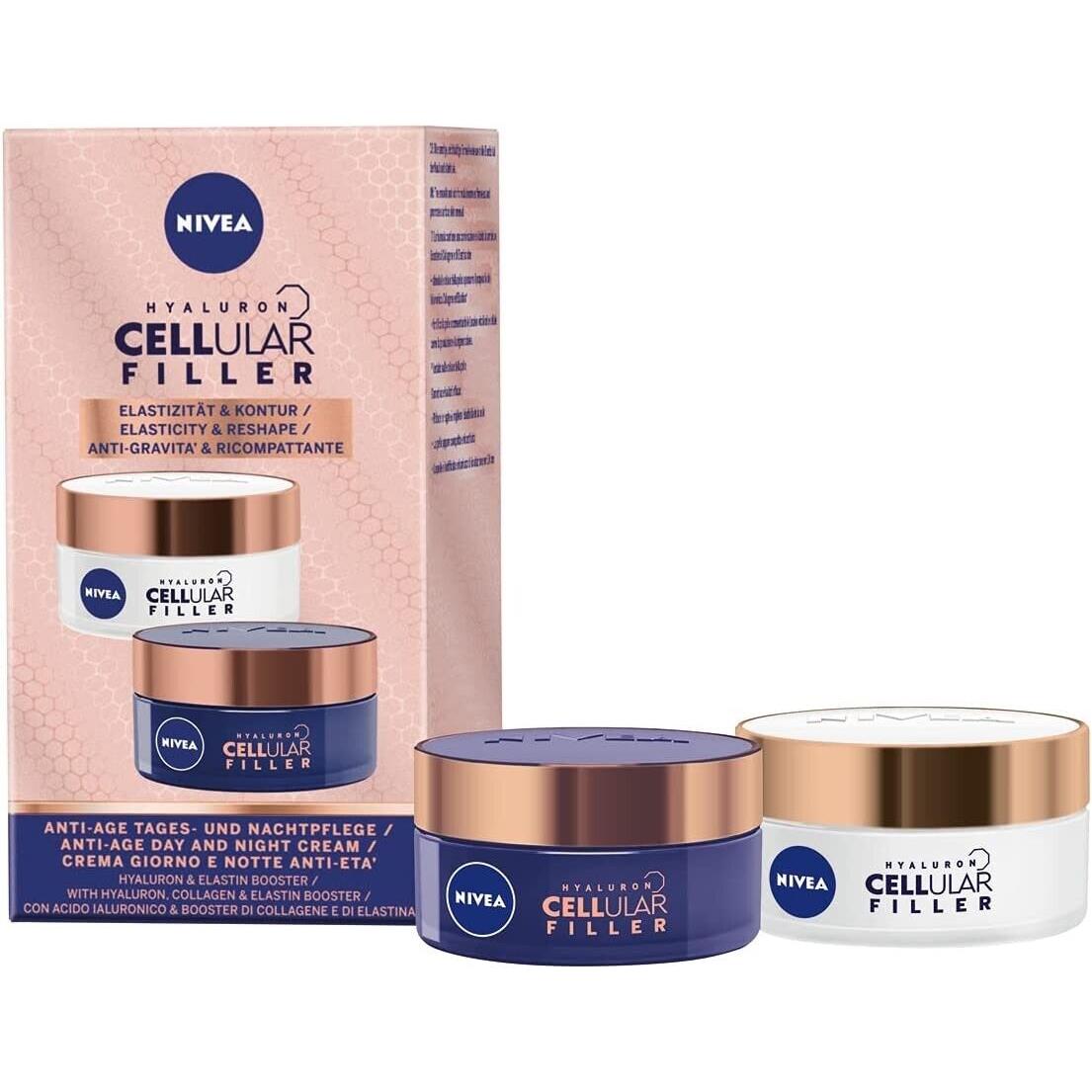 Nivea Hyaluron Cellular + Elasticity and Contour Day+ Night