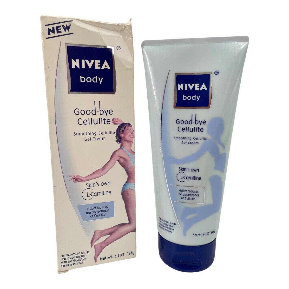 Nivea Body Good-bye Smoothing Cellulite Gel Cream L-carnitine 6.7 oz Rare France