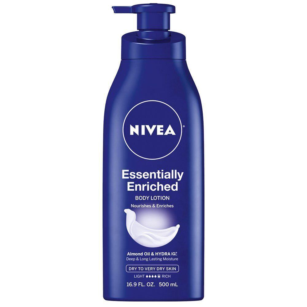 Nivea Essentially Enriched Body Lotion 16.9 oz Pack of 6