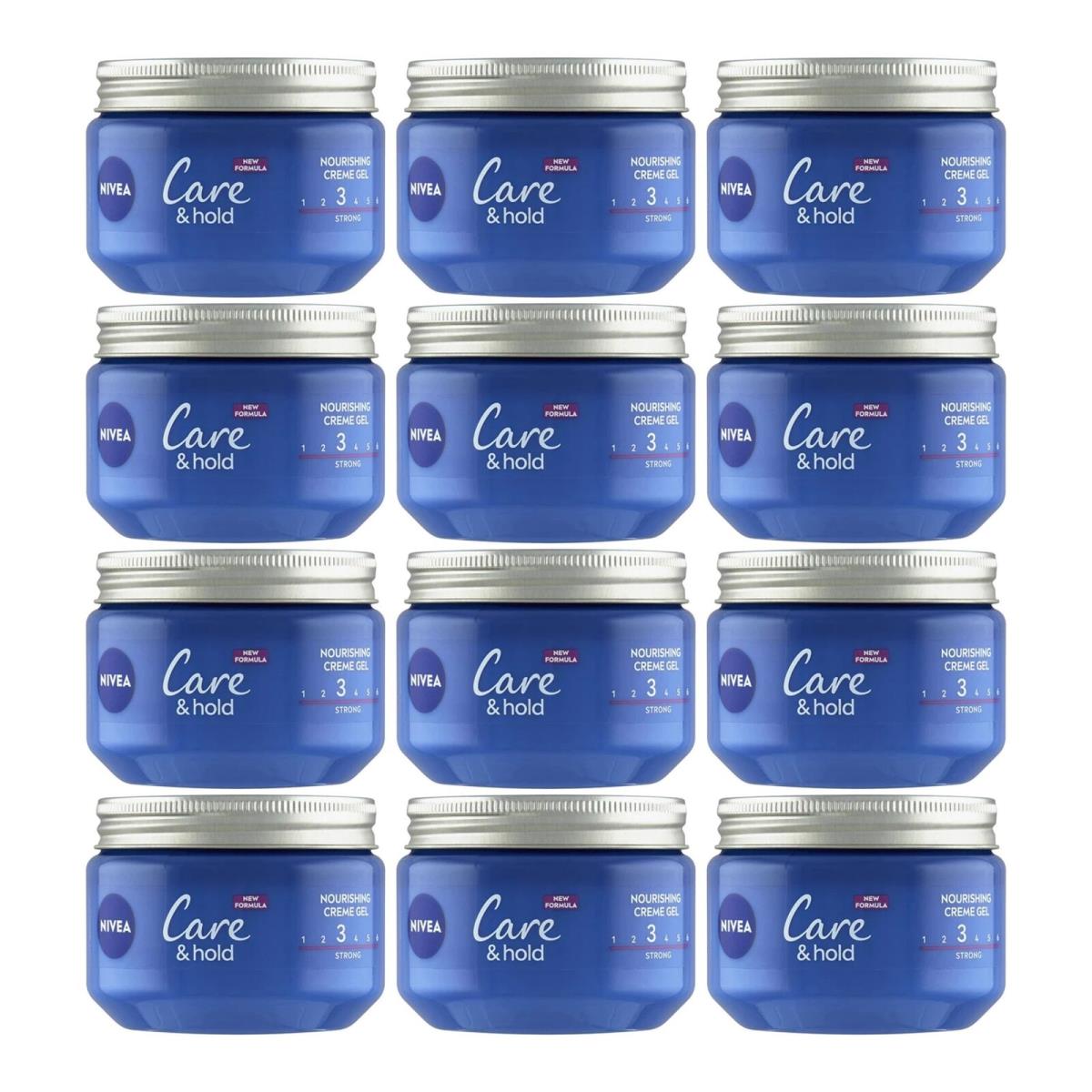 Nivea Care Hold Creme Gel / Cream Gel / Hair Gel 150ml Pack of 12