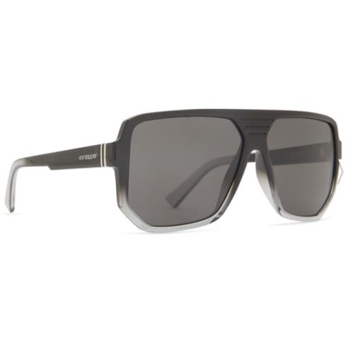 Von Zipper Roller Sunglasses-xsks-black Fade-grey Lens