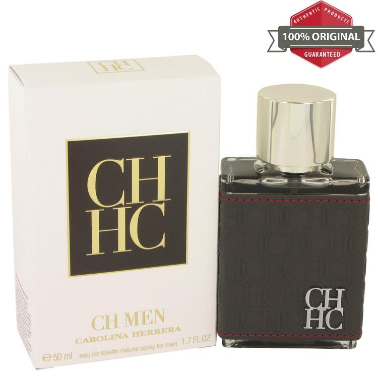 CH Carolina Herrera Cologne 1.7 oz / 6.8 oz / 3.4 oz Edt Spray For Men