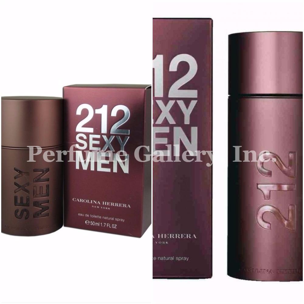 212 Sexy Men by Carolina Herrera 1.7 oz 3.4 oz Edt Eau de Toilette Box