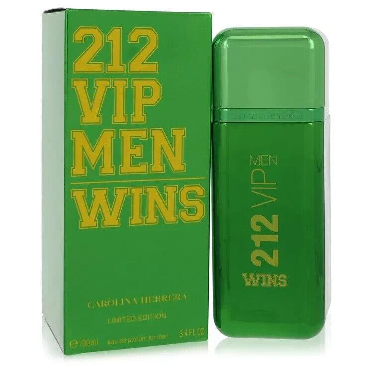 212 Vip Wins Edp Spray For Men by Carolina Herrera 3.4 oz / 100ml