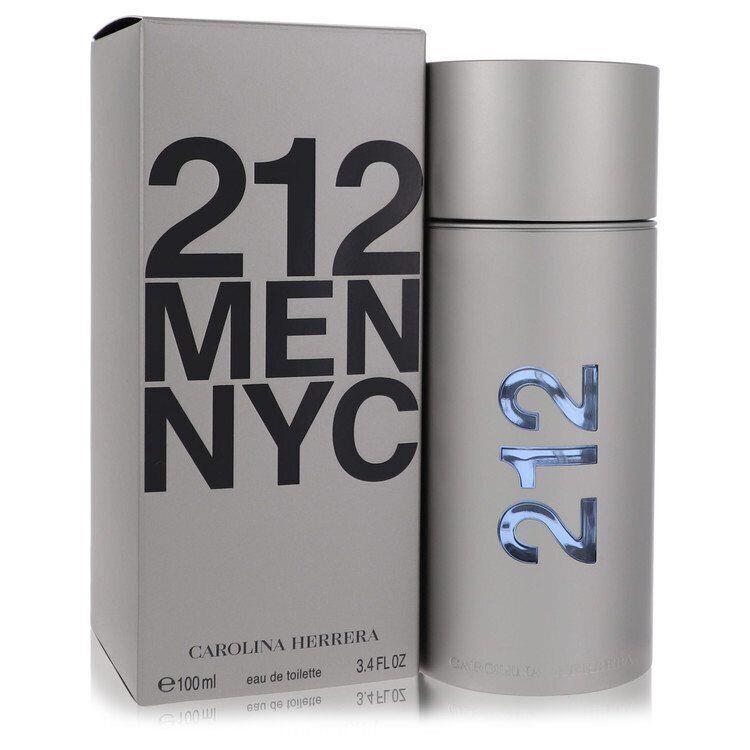 212 Cologne By Carolina Herrera Edt Spray Packaging 3.4oz/100ml For Men