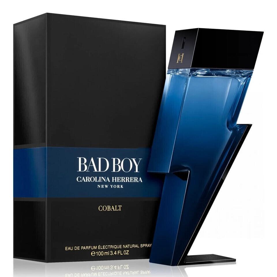 Bad Boy Cobalt Electrique Carolina HERRERA-SPR-EDP-3.1 OZ-100 Ml-authentic-spa