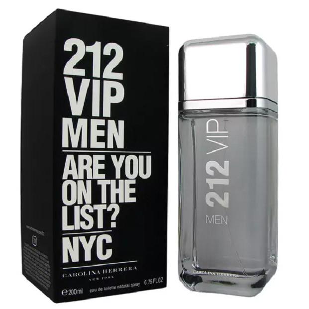 Carolina Herrera Cologne 212 Vip 6.75 oz / 200 ml Eau de Toilette Men Spray