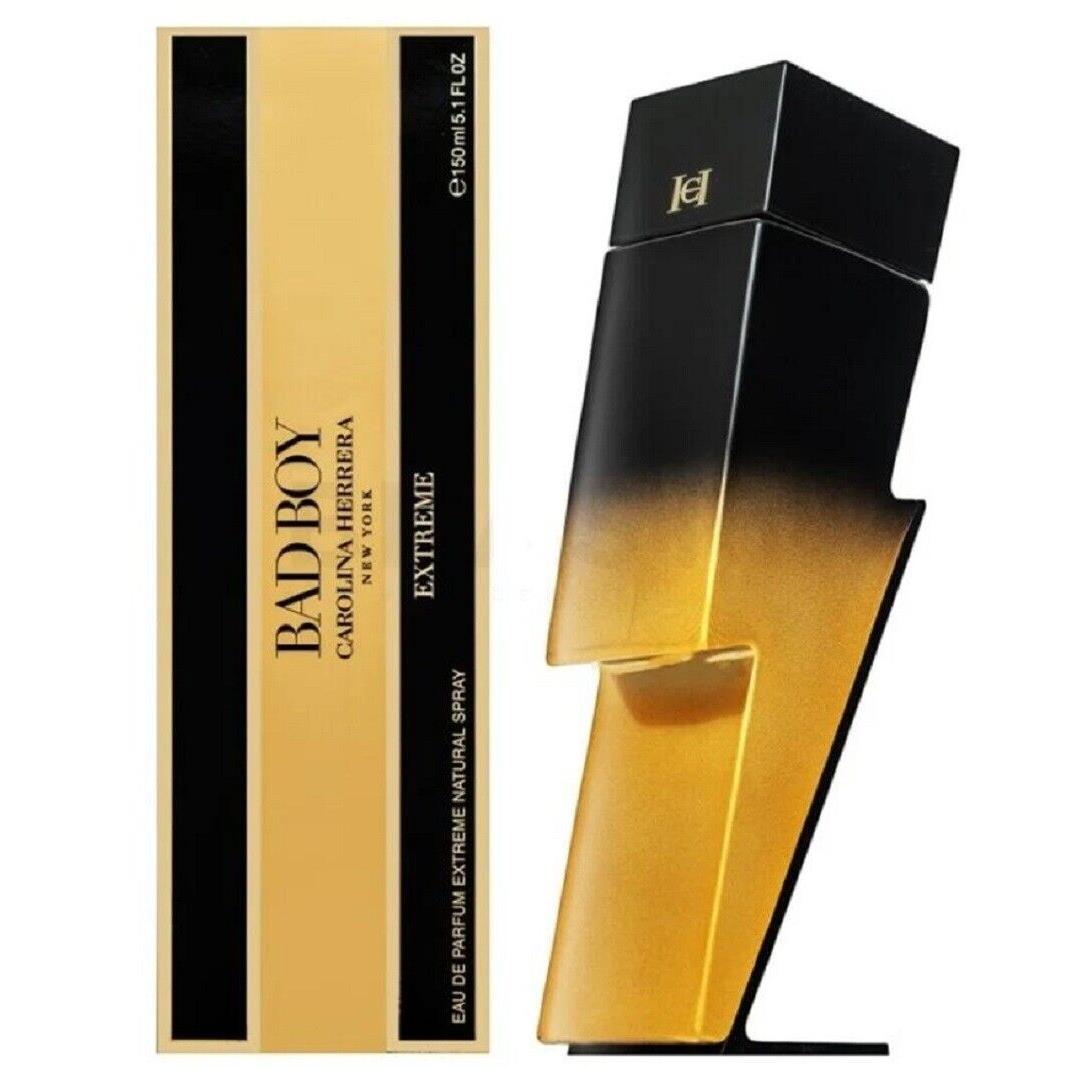 Bad Boy Extreme Carolina Herrera 5.1 oz / 150 ml Eau de Parfum Men Cologne