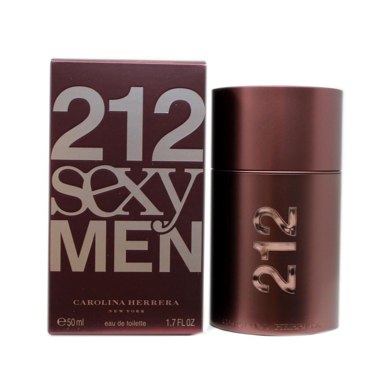 Carolina Herrera 212 Sexy Men Eau DE Toilette Natural Spray 50 ML/1.7 Fl.oz