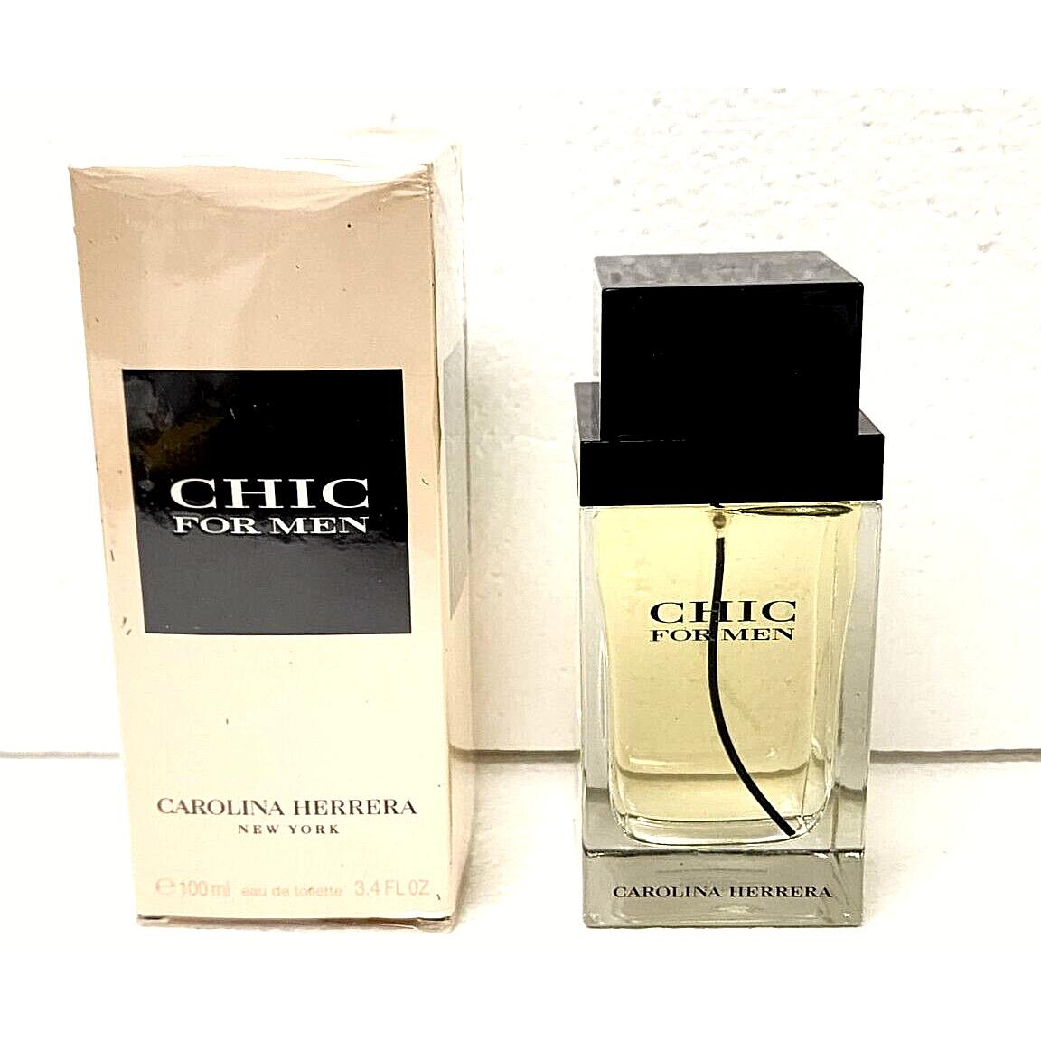 Chic by Carolina Herrera For Men 3.4 oz Edt Spray See Details