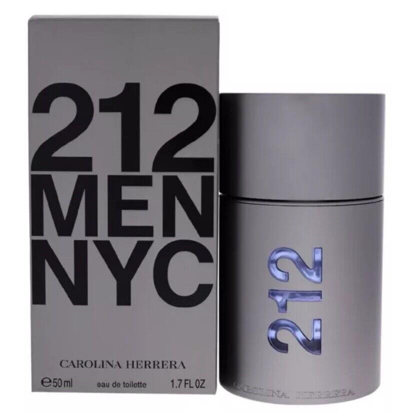 212 Nyc Men by Carolina Herrera 1.7 Oz/ 50ML Eau de Toilette Spray