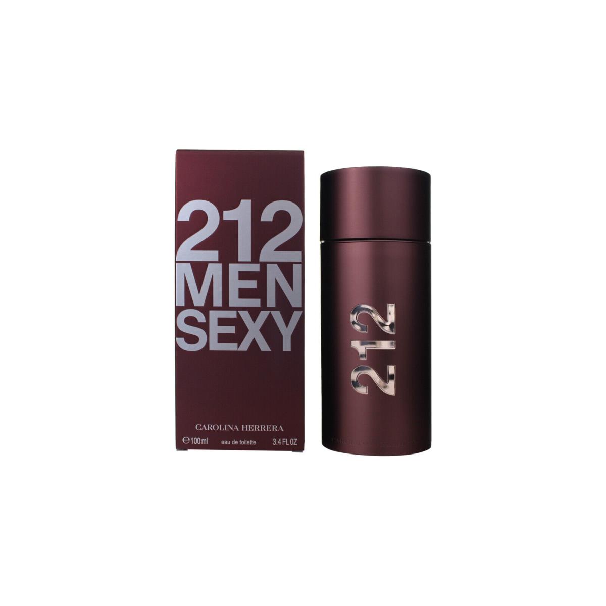 Carolina Herrera 212 Sexy Eau De Toilette Spray 3.4 Oz / 100 Ml For Men