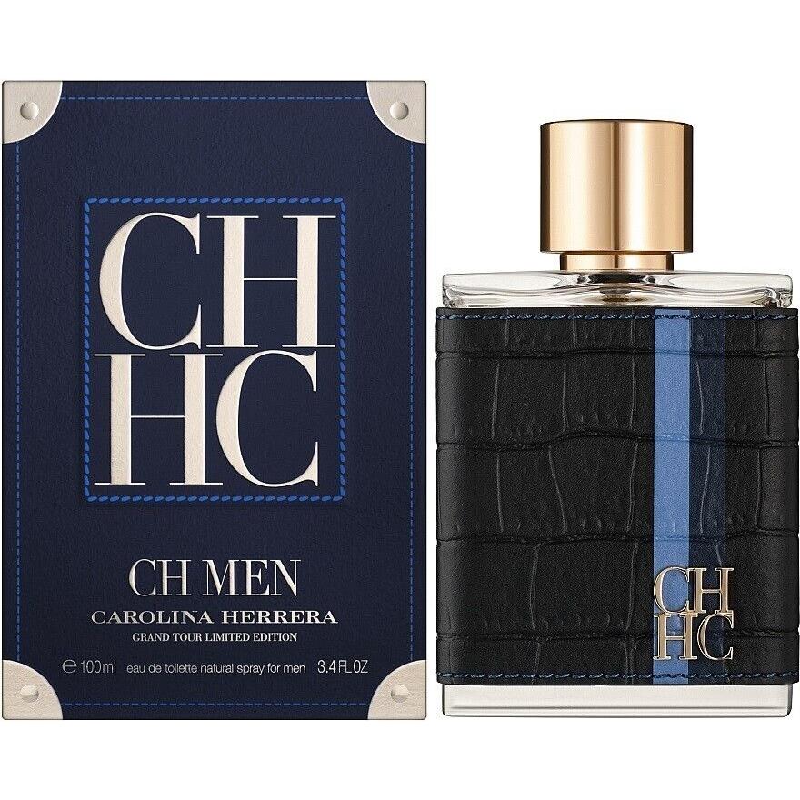 Men Carolina Herrera CH Grand Tour Limited Edition 100ml 3.4 fl oz Box