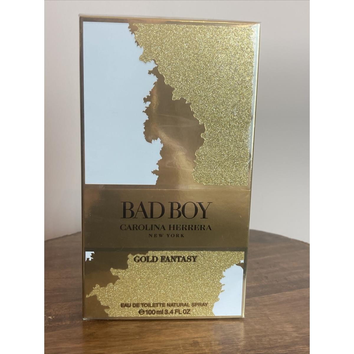 Carolina Herrera Bad Boy Gold Fantasy Eau de Toilette 3.4oz/100ml Limited Ed