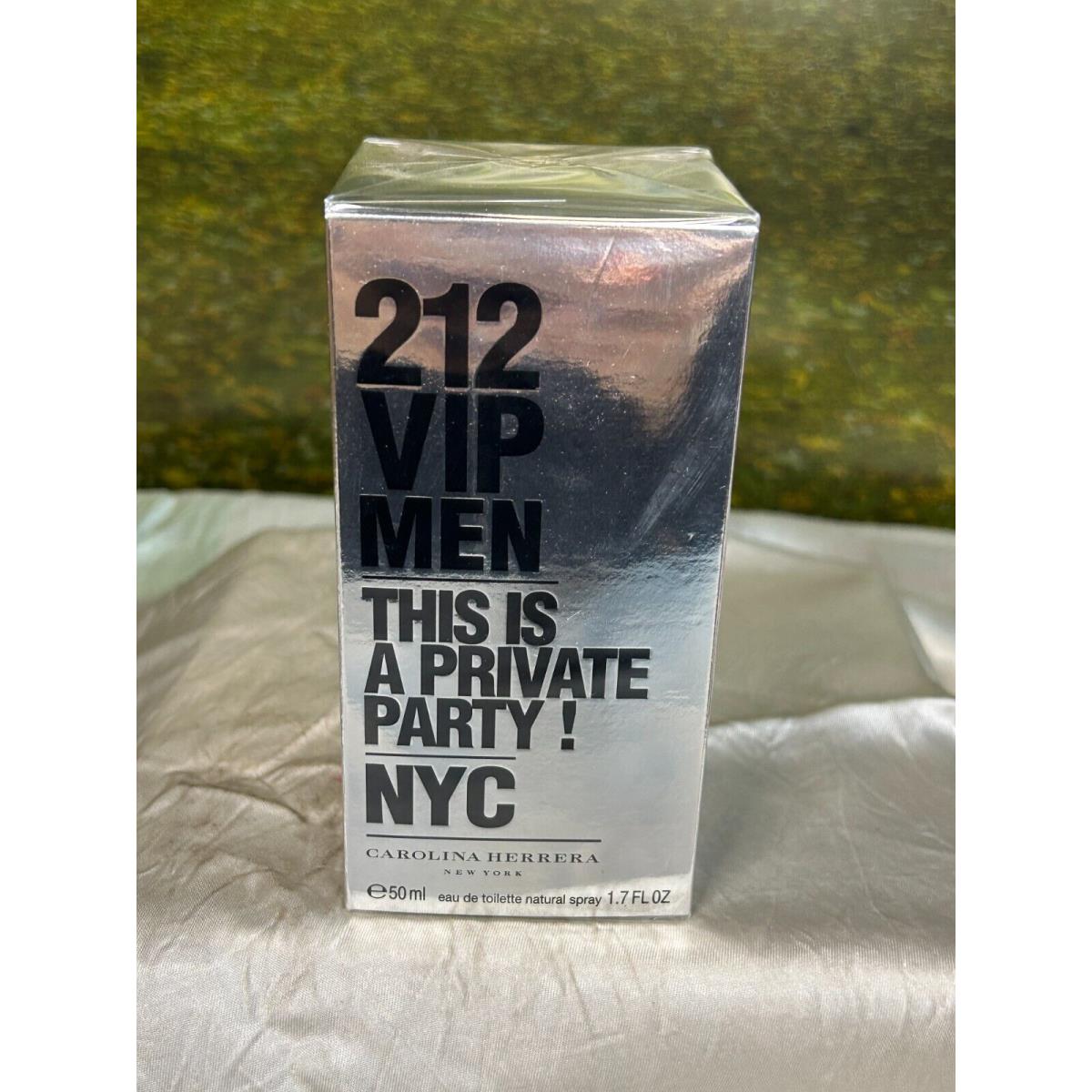 Carolina Herrera 212 Vip Men This IS A Private Party 50ML Edt Spray W/ Box