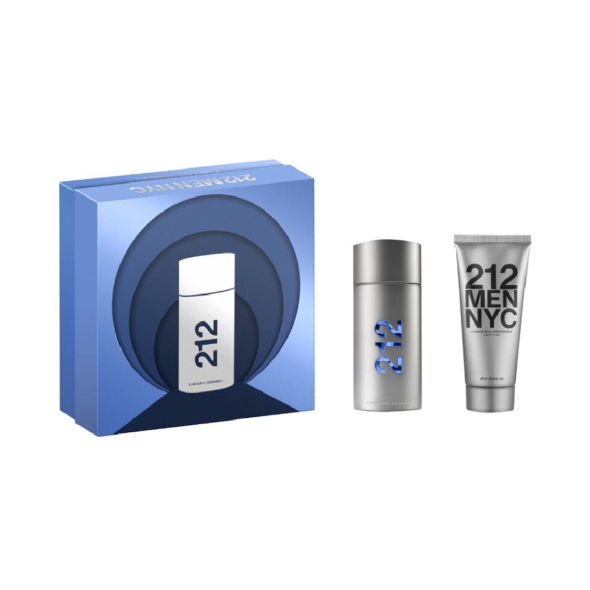 212 Men Nyc by Carolina Herrera Edt Set For Men 3.4oz 2pc Gift Box