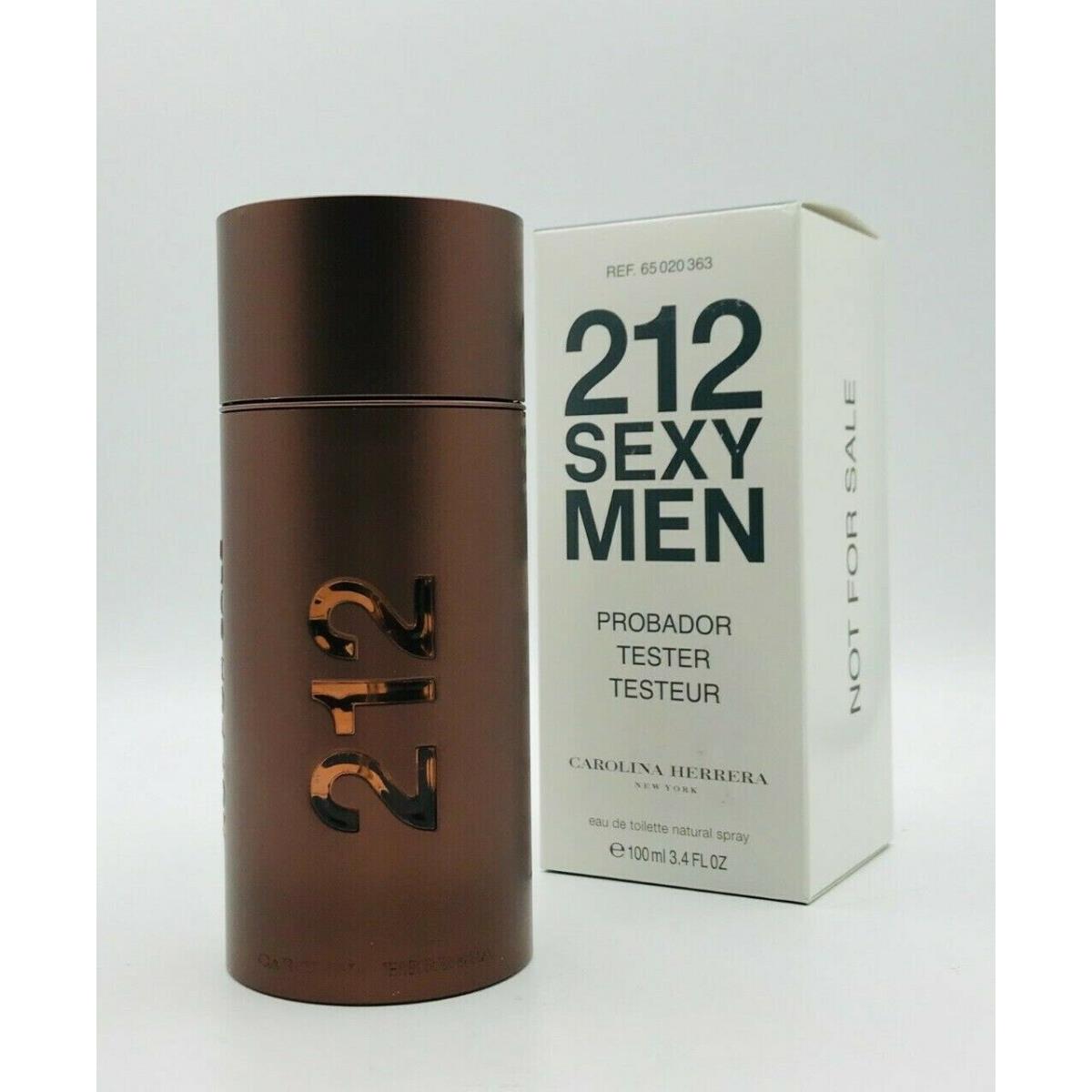 Carolina Herrera 212 Sexy Men Cologne Spray 3.4 oz As Shown