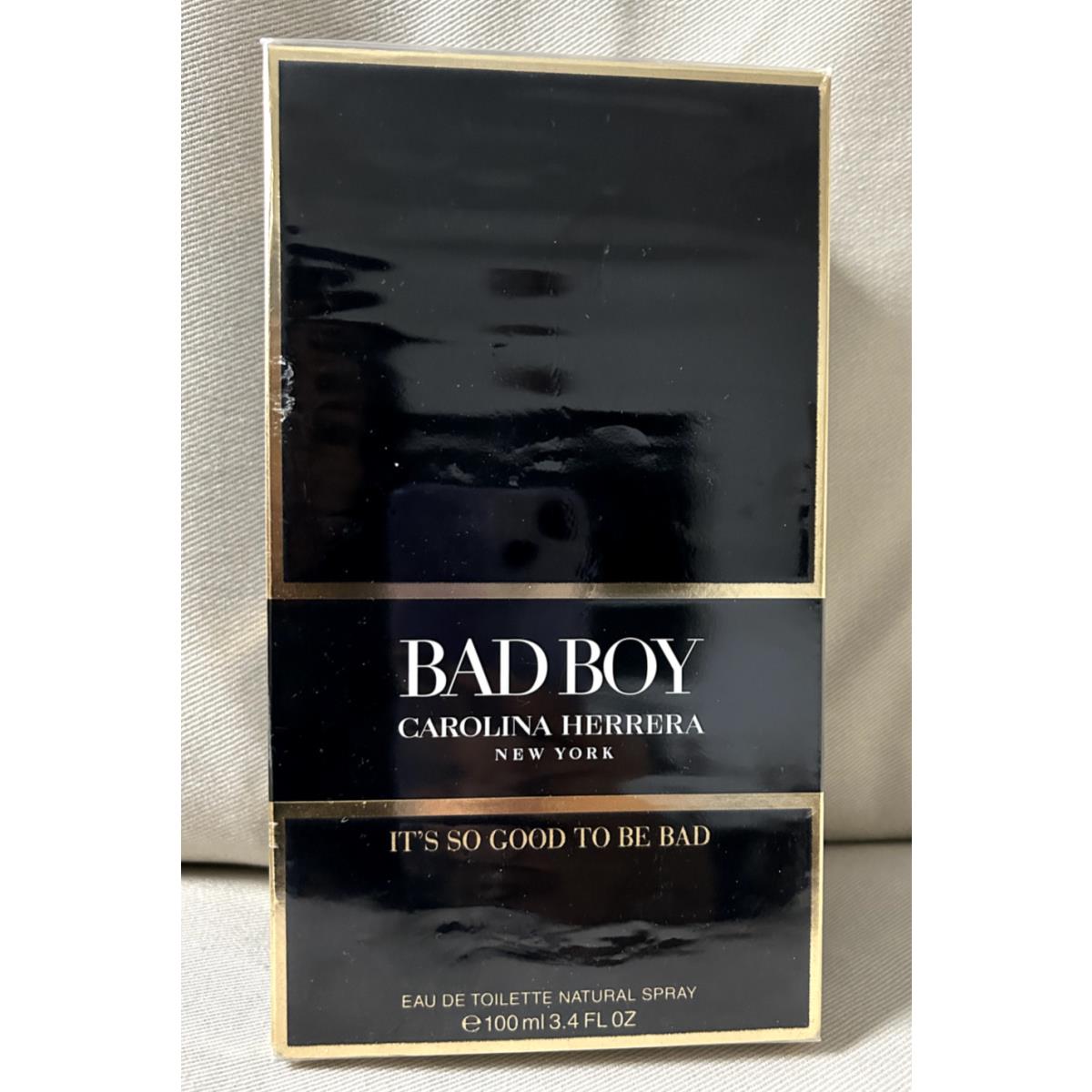 Bad Boy by Carolina Herrera Eau De Toilette Cologne 3.4 oz